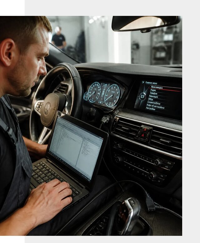 Русификация приборной панели BMW для авто в Шадринске от компании