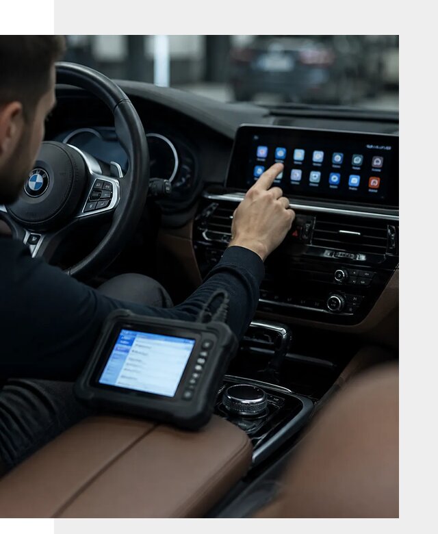 Установка приложений и мультимедиа сервисов BMW в Шадринске