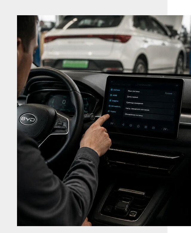 Русификация BYD E2 в Шадринске от 15408 р. | ФастМобиль-Шдр под ключ
