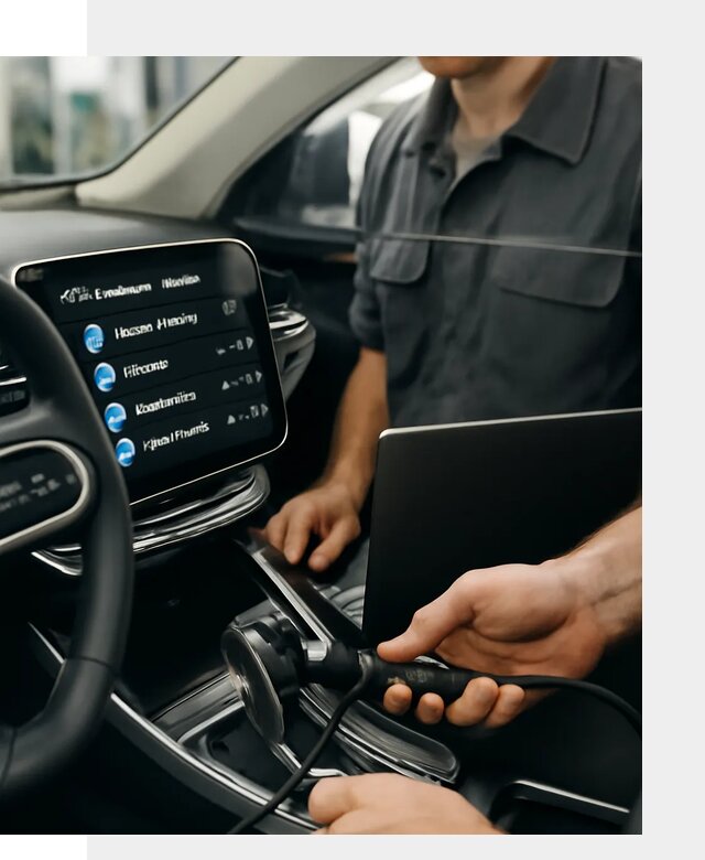 Установка приложений Geely для мультимедиа автомобиля в Шадринске