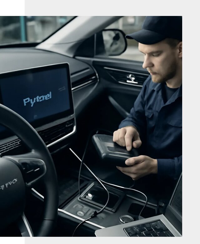 Русификация автомобилей Jetour с адаптацией меню в Шадринске