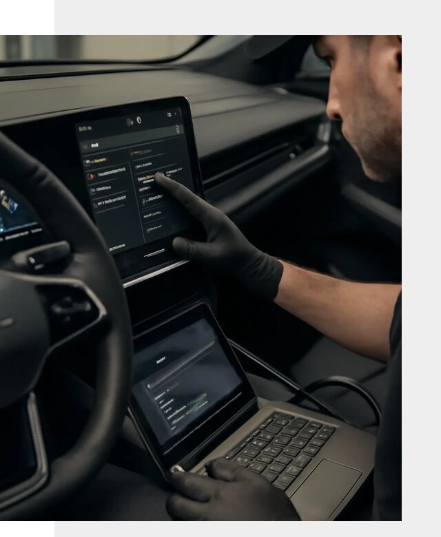 Русификация приборной панели Rising автомобиля в Шадринске