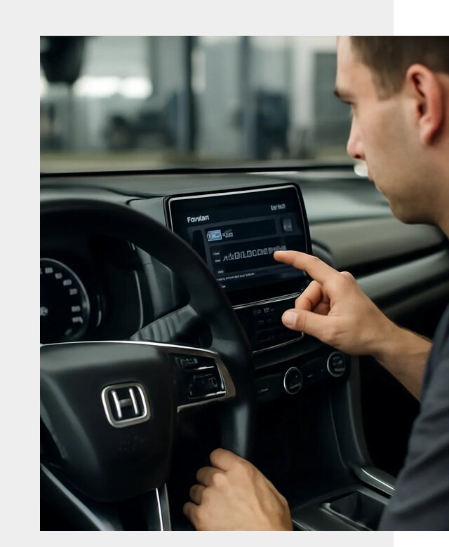 Русификация панели приборов Honda в Шадринске по цене 5171 ФастМобиль-Шдр